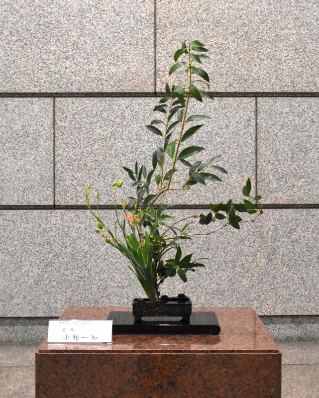 8月18日生け花写真