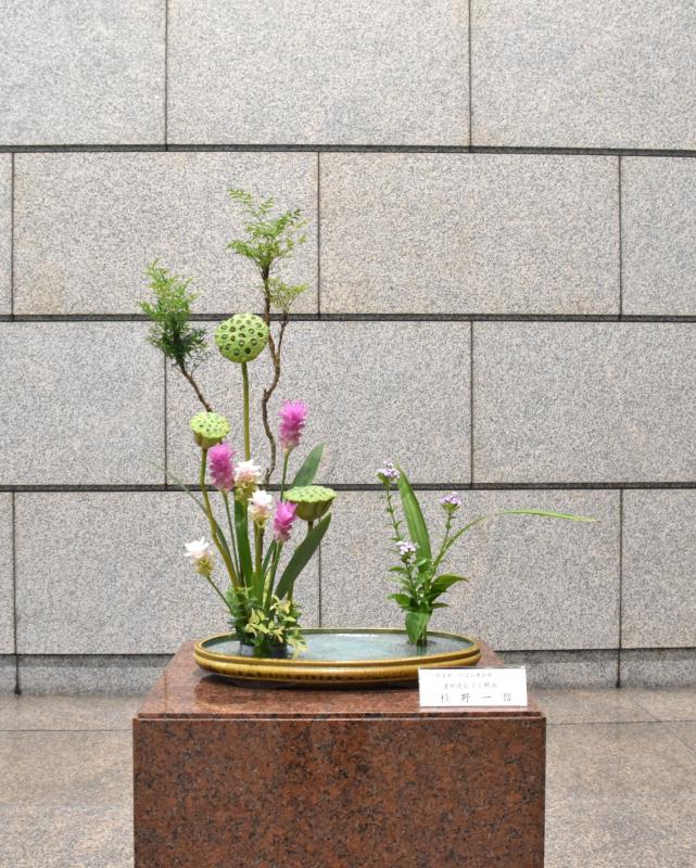 8月25日生け花写真