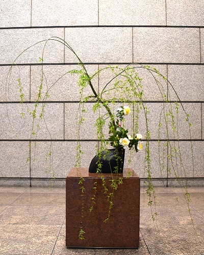 4月1日生け花写真