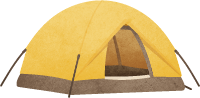 テントのイラスト