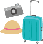 旅のイラスト