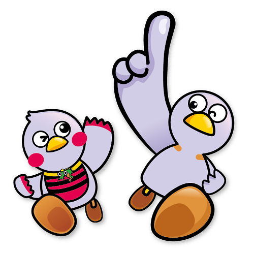 コバトンと一緒に