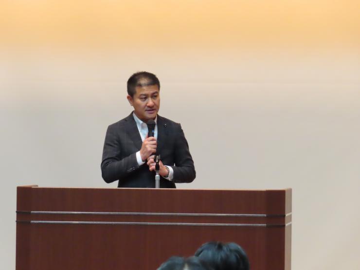 6月2日議長祝辞の写真