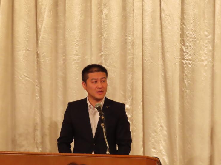6月7日議長あいさつの写真