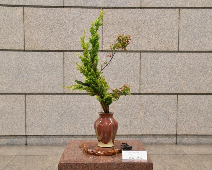 6月15日生け花の写真