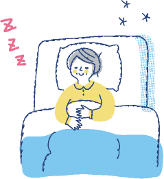 睡眠のイラスト