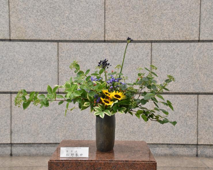 6月22日生け花写真