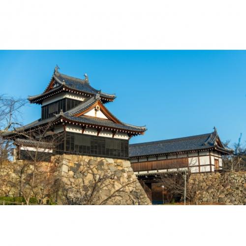 大和郡山城の追手向櫓と追手門の画像