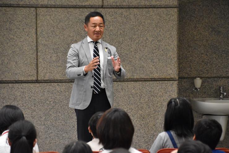副議長あいさつの写真