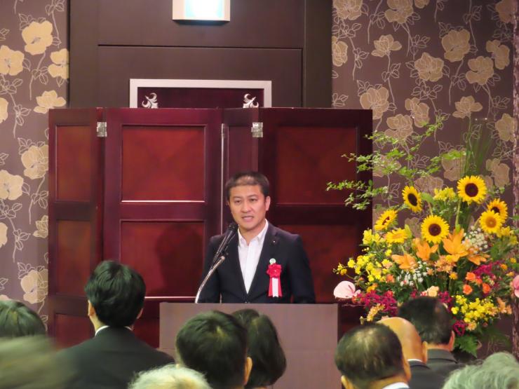 7月29日議長の写真