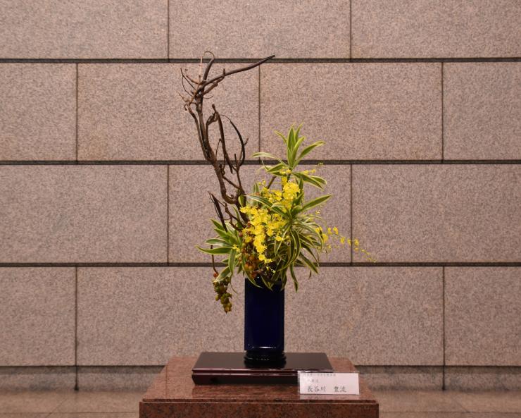 9月14日生け花の写真