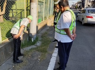 谷原一丁目町会防犯パトロール隊3