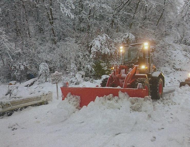 除雪画像