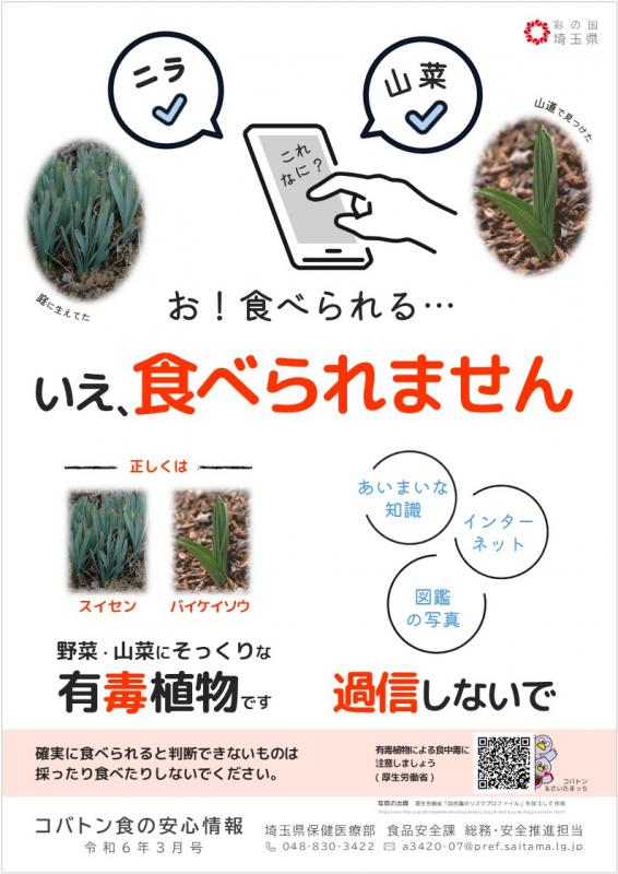 コバトン食の安心情報令和6年3月号