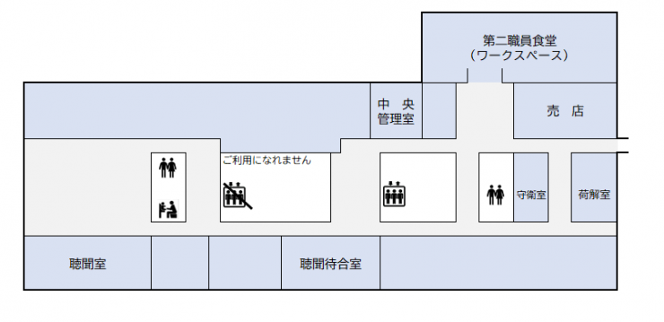 地下1階フロア図