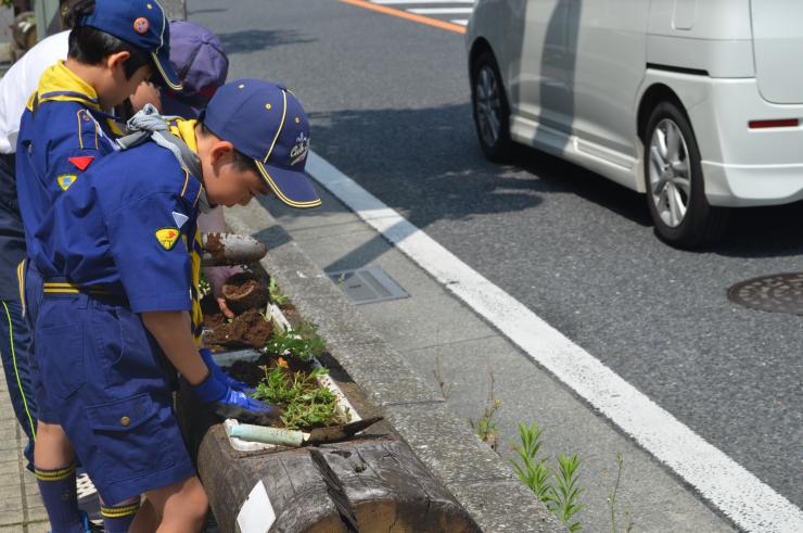 草加市栄町中央町会園芸クラブ