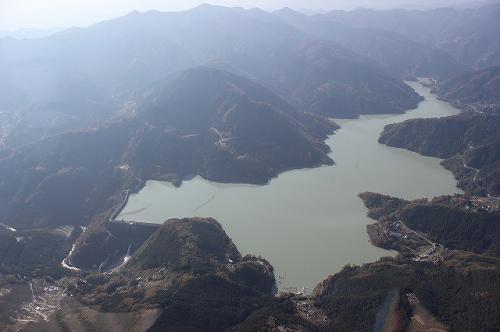 下久保ダム（神流湖）全景