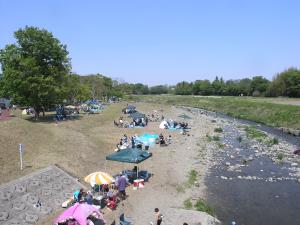 川の広場　河原エリア