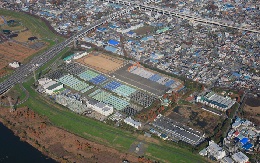 荒川水循環センターの航空写真