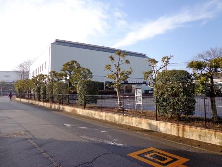 写真：加須市立南篠崎体育館の外観