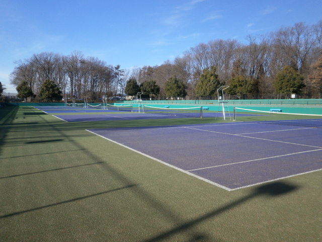 ChikouzanKouenTennisCourt_Sayama