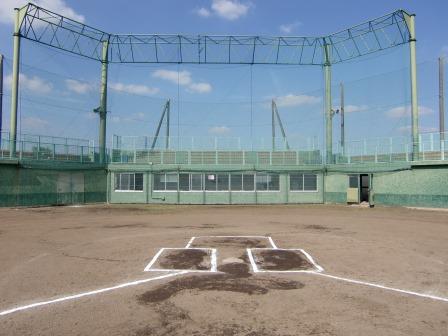 写真：ふじみ野市運動公園の野球場