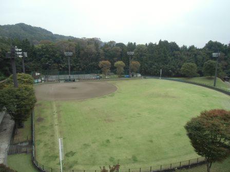 写真：小鹿野町総合運動公園の野球場