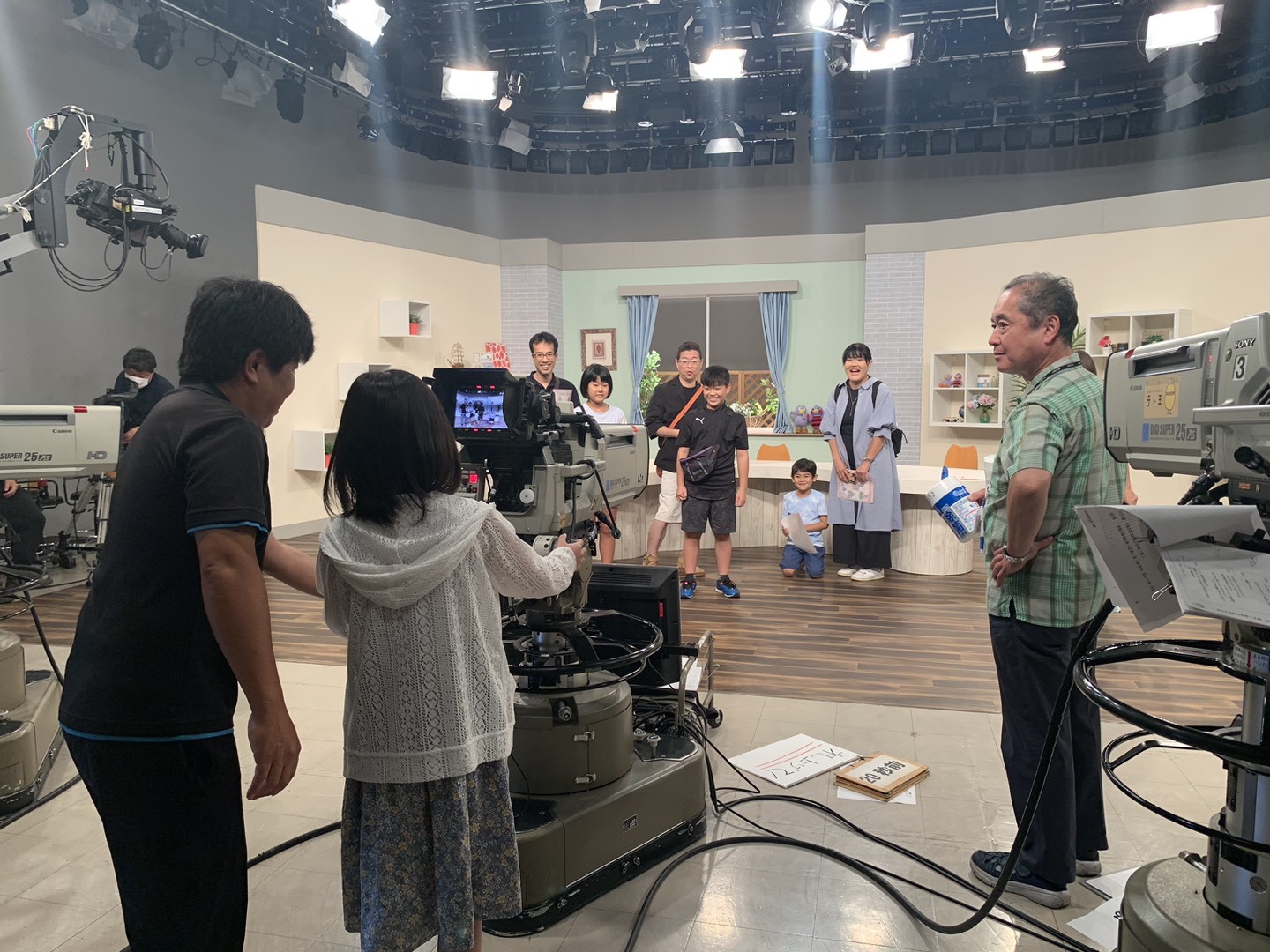 いまたま親子見学会の様子