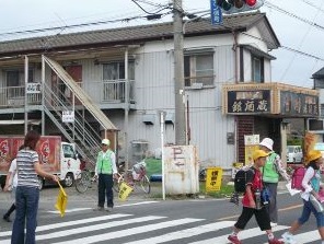 三本木自治会見守り隊の皆さん