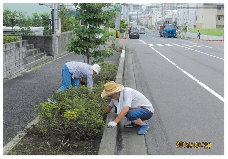 旭町美化クラブ9月