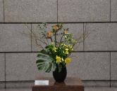 10月26日生け花の様子