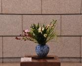 8月24日生け花の写真